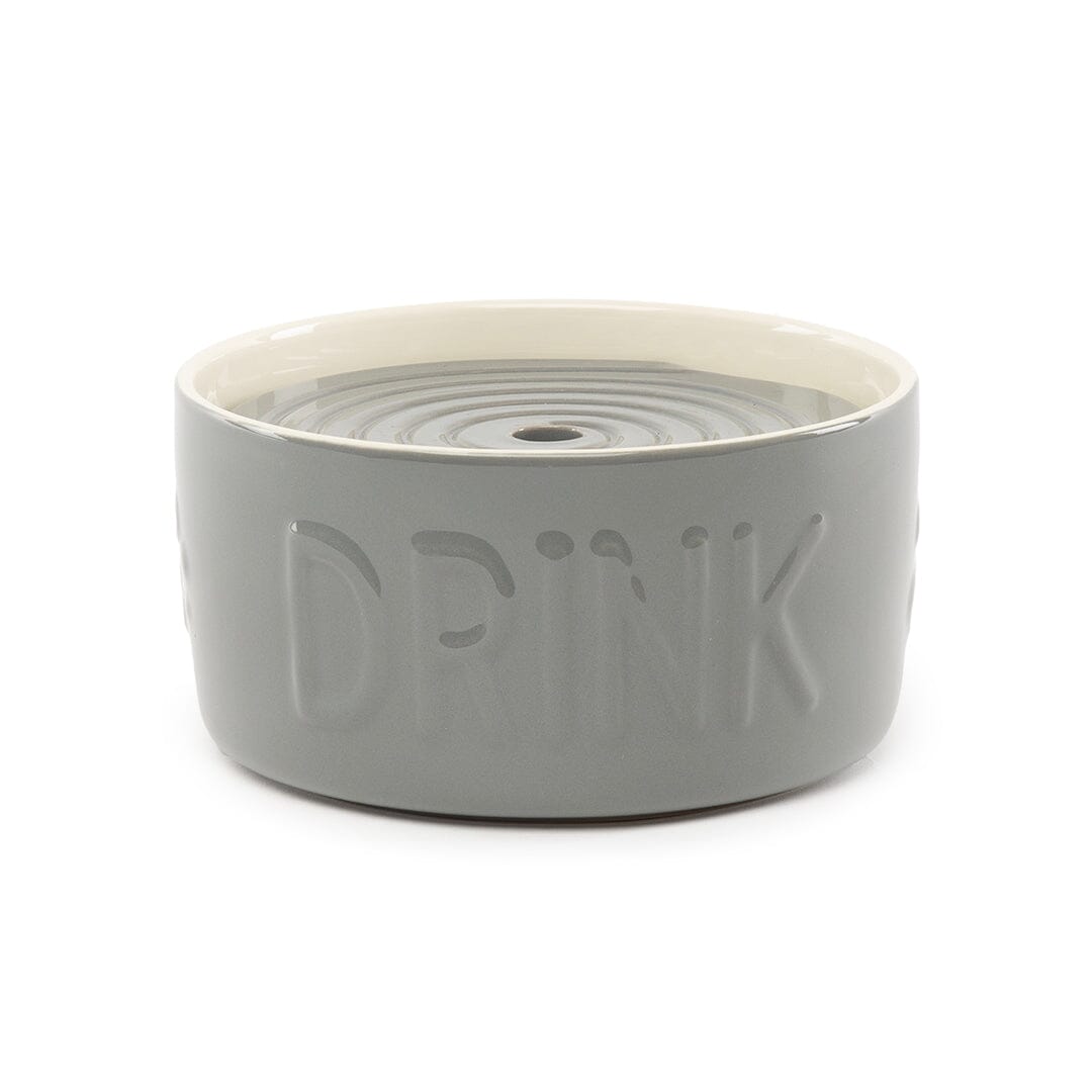 Classic Cat Water Fountain 20cm - Grey Pet Bowls, Feeders & Waterers Scruffs®
