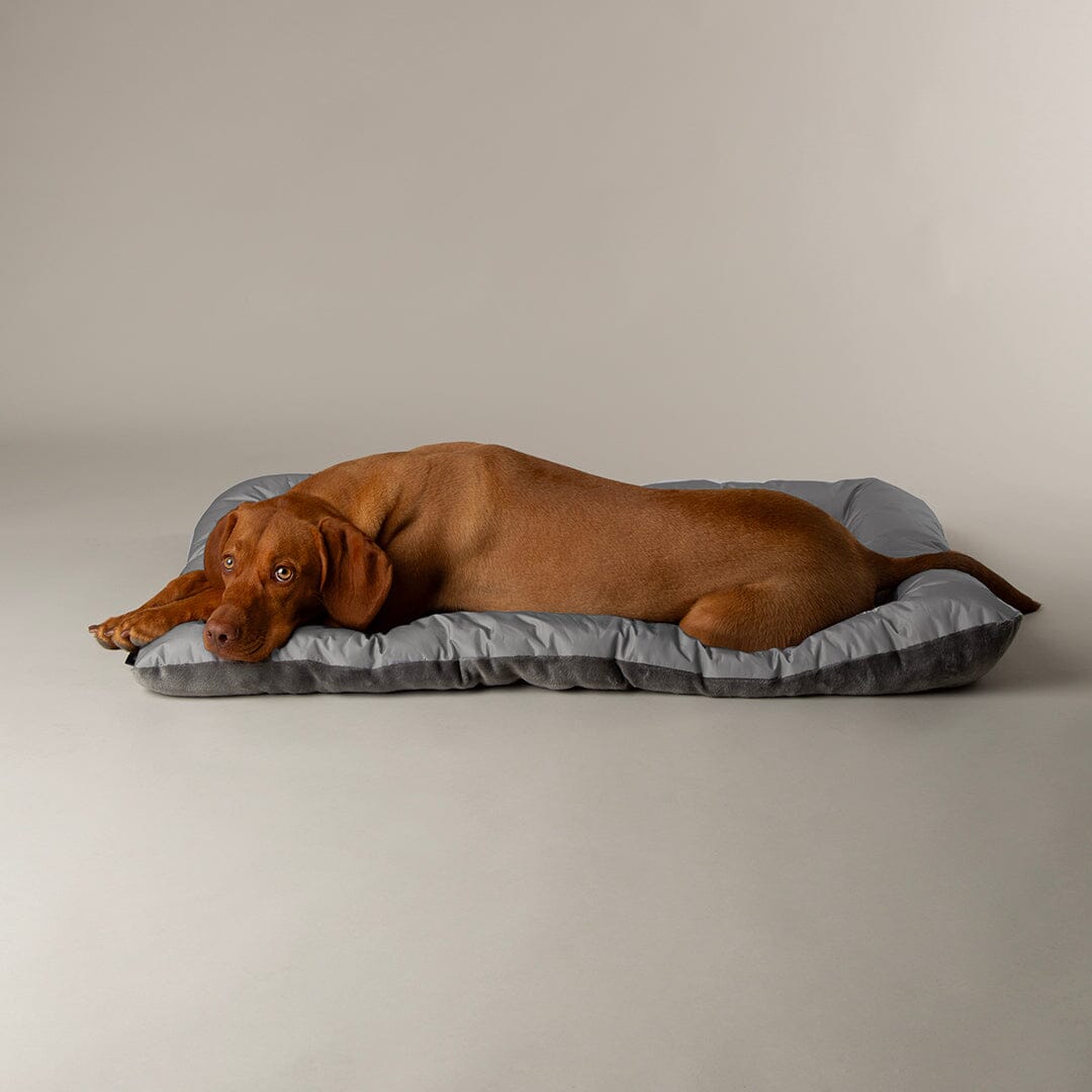 Expedition Reversible Water Resistant Crate Mat Mattress - Storm Grey Dog Crate Mat Scruffs®