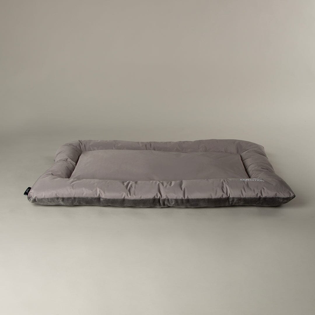 Expedition Reversible Water Resistant Crate Mat Mattress - Storm Grey Dog Crate Mat Scruffs®