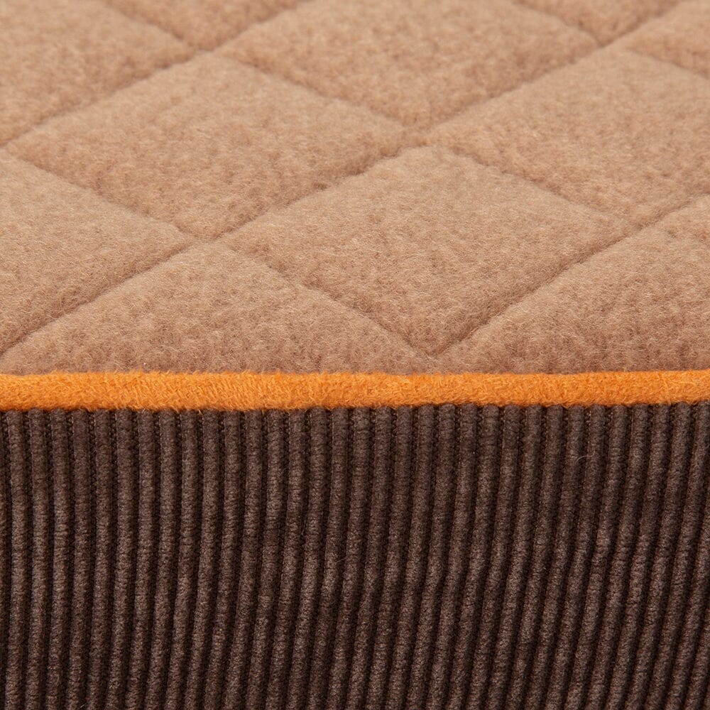 Thermal Box Bed - Brown & Tan Dog Bed Scruffs®