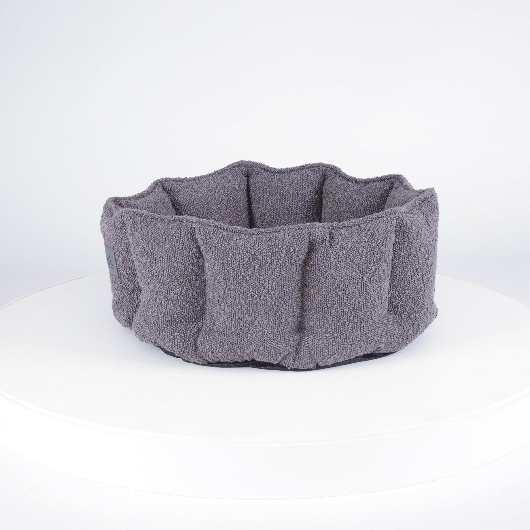 Boucle Cat Bed - Slate Grey Cat Bed Scruffs®