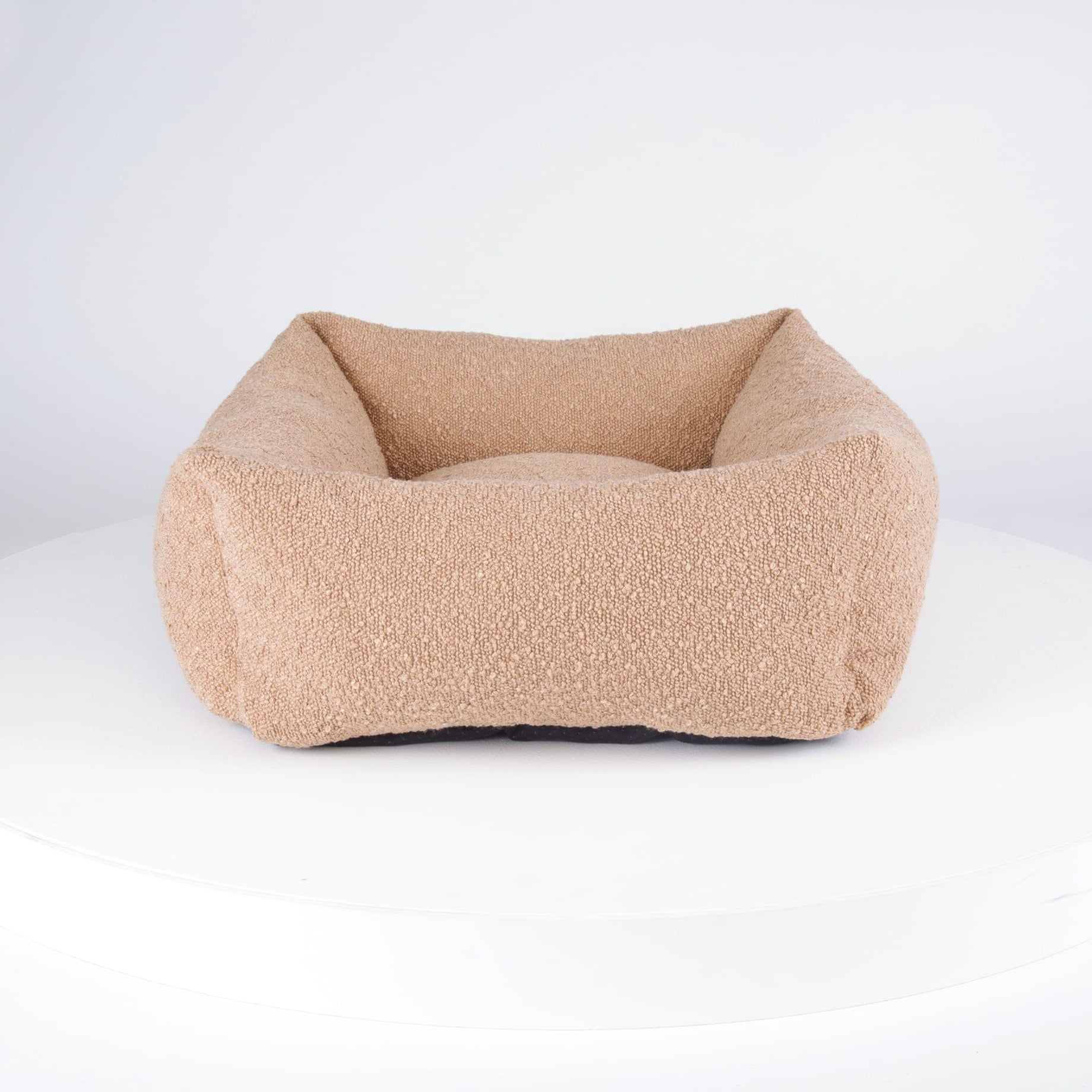Boucle Box Bed - Desert Brown Dog Bed Scruffs®