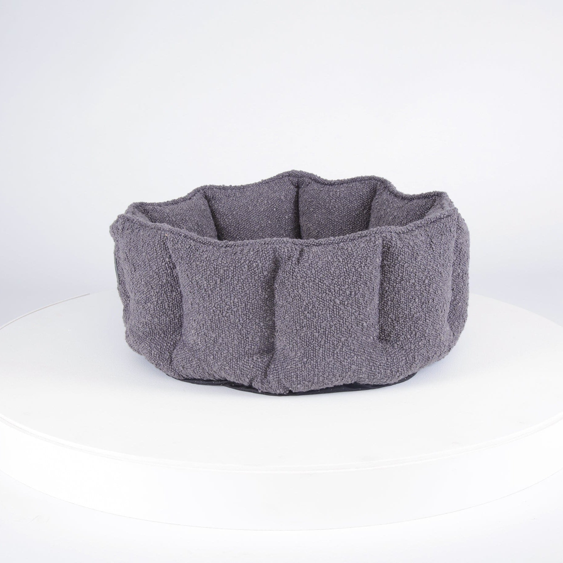 Boucle Cat Bed - Slate Grey Cat Bed Scruffs®