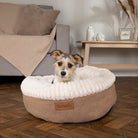 Ellen Donut Bed - Tan Dog Bed Scruffs®