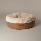 Ellen Donut Bed - Tan Dog Bed Scruffs®