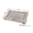 Cosy Crate Mat - Grey Dog Bed Scruffs®