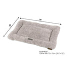 Cosy Crate Mat - Grey Dog Bed Scruffs®