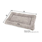 Cosy Crate Mat - Grey Dog Bed Scruffs®