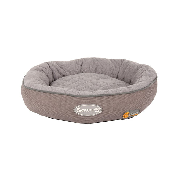 Thermal Ring Cat Bed - Grey Cat Bed Scruffs®