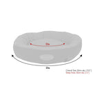 Thermal Ring Cat Bed - Grey Cat Bed Scruffs®