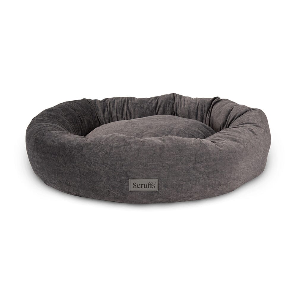 Oslo Ring Bed - Stone Grey Dog Bed Scruffs®