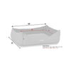Expedition Box Bed - Storm Grey petslovescruffs 