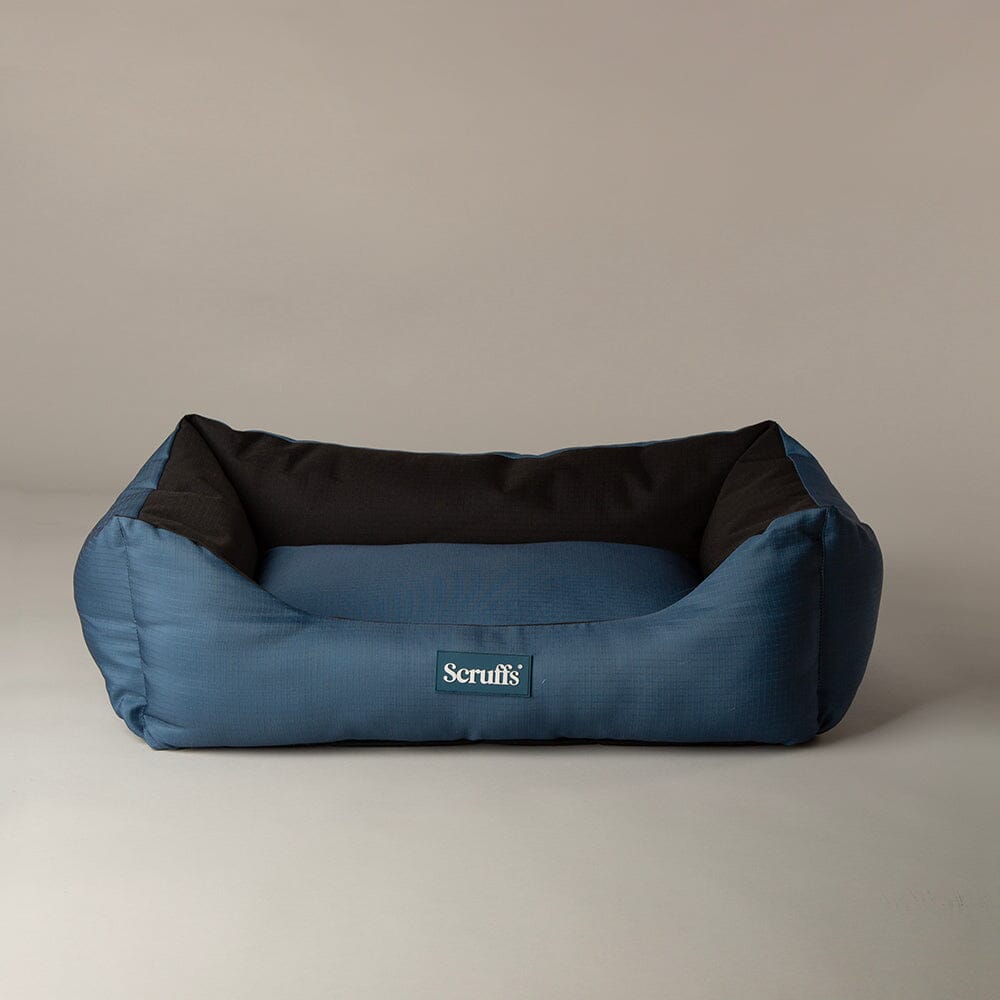 Expedition Box Bed - Atlantic Blue Dog Bed Scruffs®