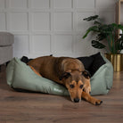 Expedition Box Bed - Khaki Green petslovescruffs