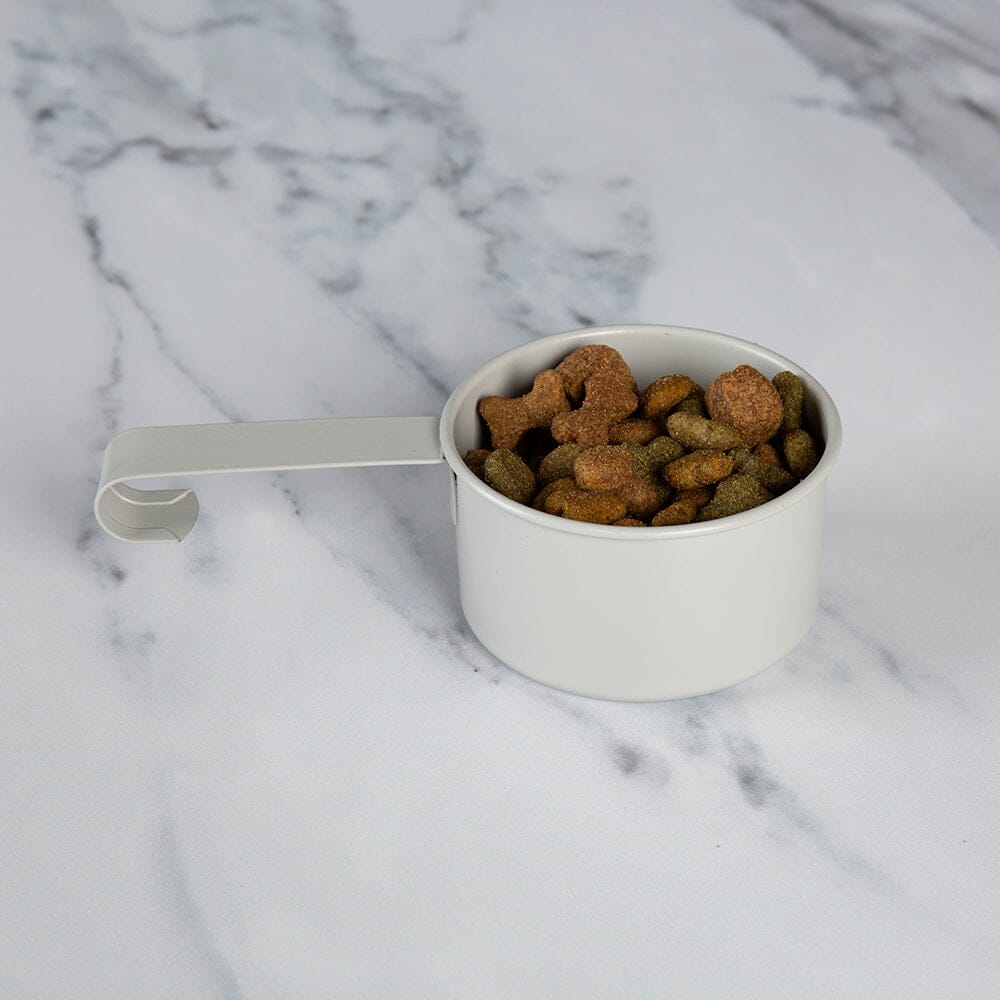 Cantina Steel Storage Pet Food & Treat Canister Set - Light Grey Pet Food Containers Scruffs®