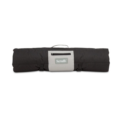Expedition Roll Up Travel Pet Bed - Storm Grey Scruffs® 