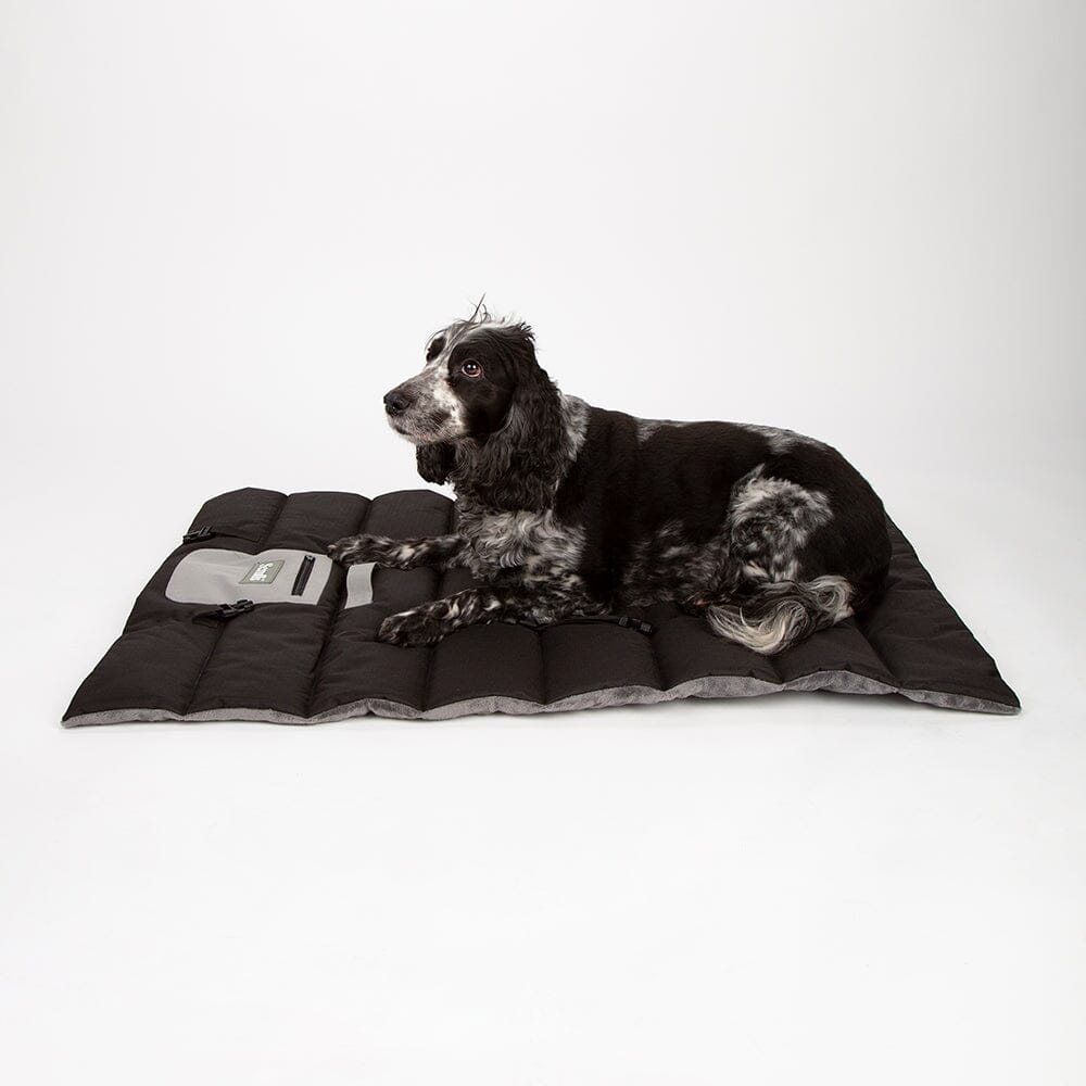 Expedition Roll Up Travel Pet Bed - Storm Grey Scruffs®