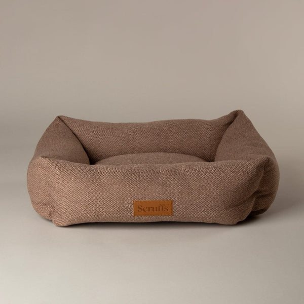Seattle Box Bed - Sienna Brown Dog Bed Scruffs®