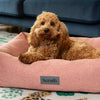 Seattle Box Bed - Coral Pink Dog Bed Scruffs®