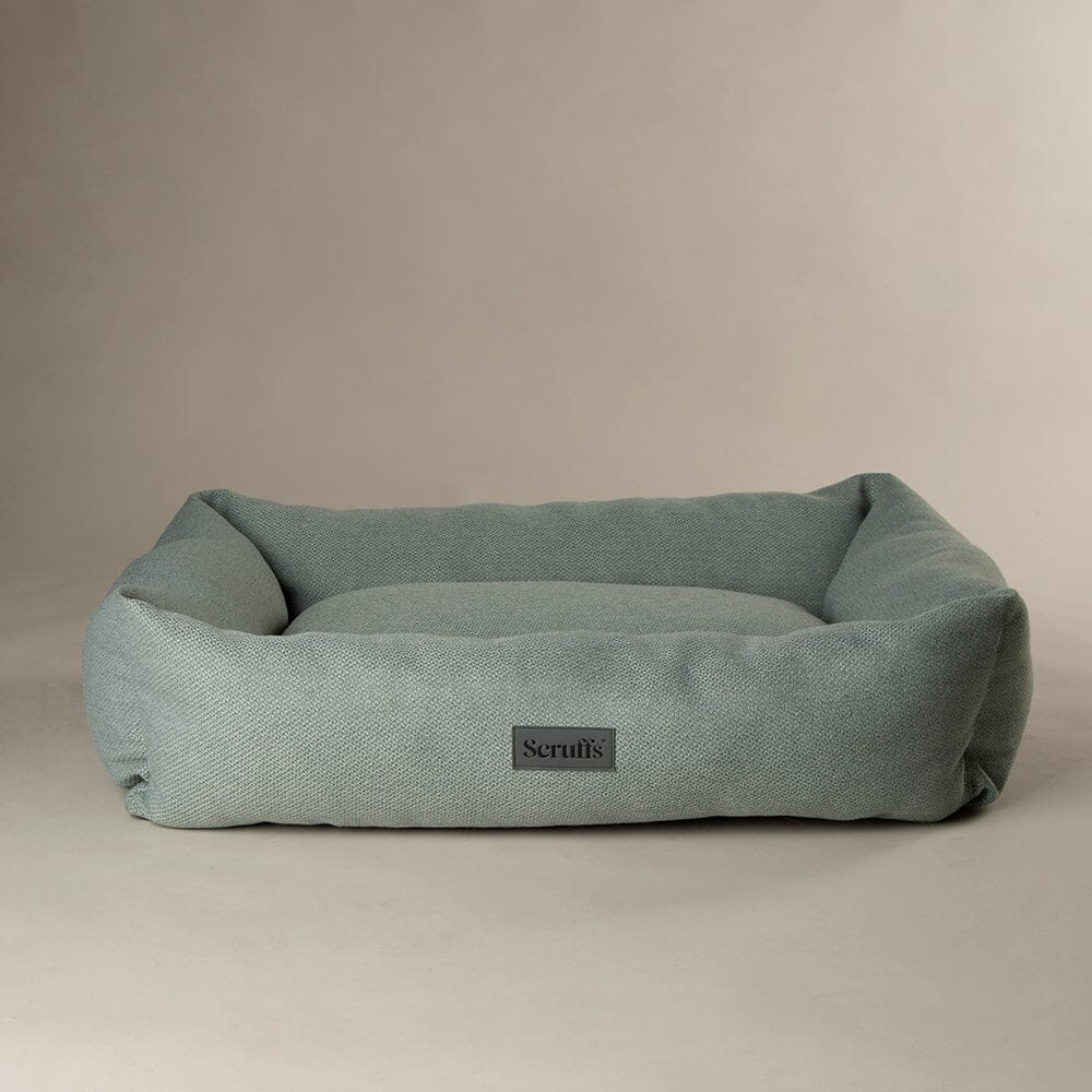 Seattle Box Bed - Topaz Green Dog Bed Scruffs®