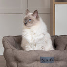 Seattle Cat Bed - Stone Grey Cat Bed Scruffs®