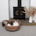 Seattle Cat Bed - Sienna Brown Cat Bed Scruffs®