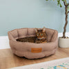 Seattle Cat Bed - Sienna Brown Cat Bed Scruffs®