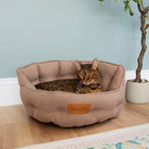 Seattle Cat Bed - Sienna Brown Cat Bed Scruffs®