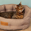 Seattle Cat Bed - Sienna Brown Cat Bed Scruffs®