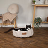 Helsinki Cat Bed - Oatmeal Beige Cat Bed Scruffs® 