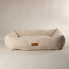 Boucle Box Bed - Ivory Dog Bed Scruffs®