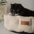 Boucle Cat Bed - Ivory Cat Bed Scruffs®