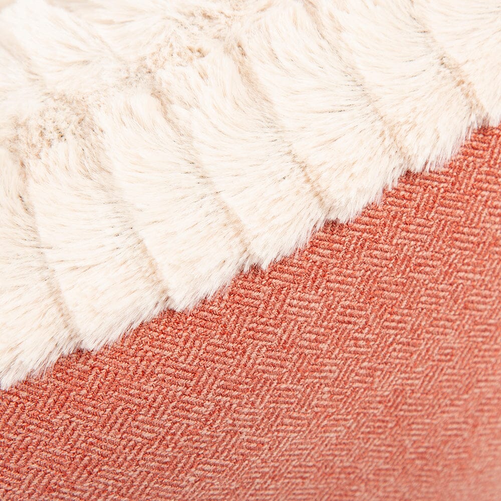 Ellen Donut Bed - Terracotta Red Dog Bed Scruffs®