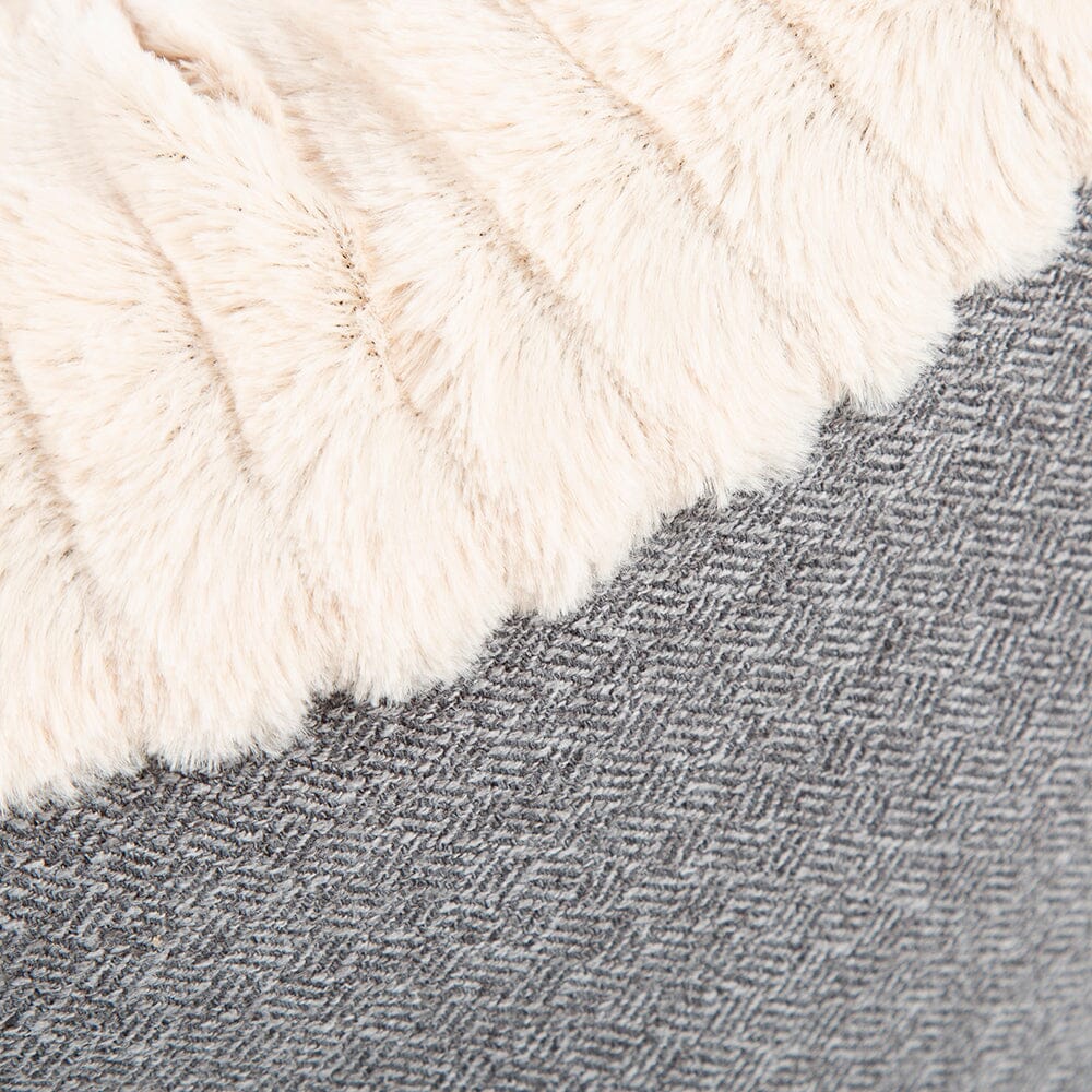 Ellen Donut Bed - Light Grey Dog Bed Scruffs®