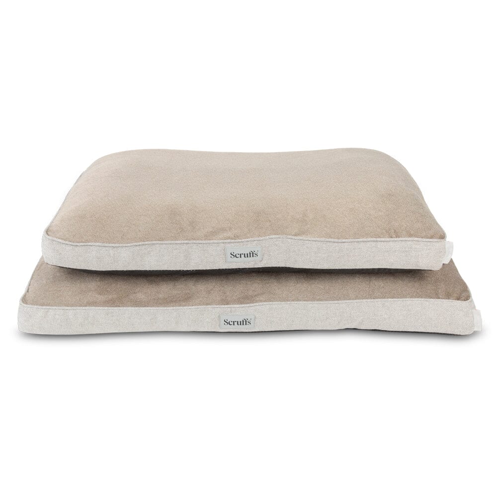 Harvard Memory Foam Mattress - Pearl Grey Dog Bed Scruffs®
