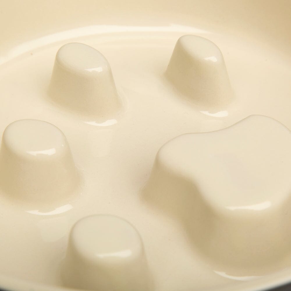 Icon 2 Piece Dog Slow Feeder & Water Bowl Set - 16cm | 15cm - Light Grey Pet Bowls, Feeders & Waterers Scruffs®