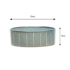 Reactive Glaze 2 Piece Dog Food & Water Bowl Set - Pinstripe Grey Pet Bowls, Feeders & Waterers Scruffs®