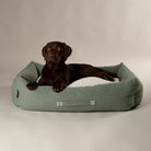 Eden Box Bed - Sage Green Dog Beds Scruffs®