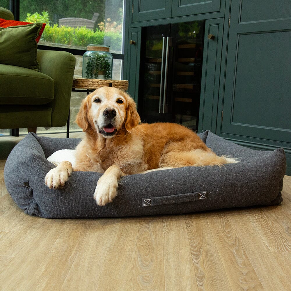 Eden Box Bed - Charcoal Grey Dog Beds Scruffs®