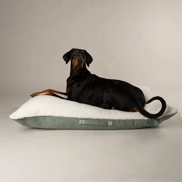 Eden Pillow Bed - Sage Green Dog Beds Scruffs®