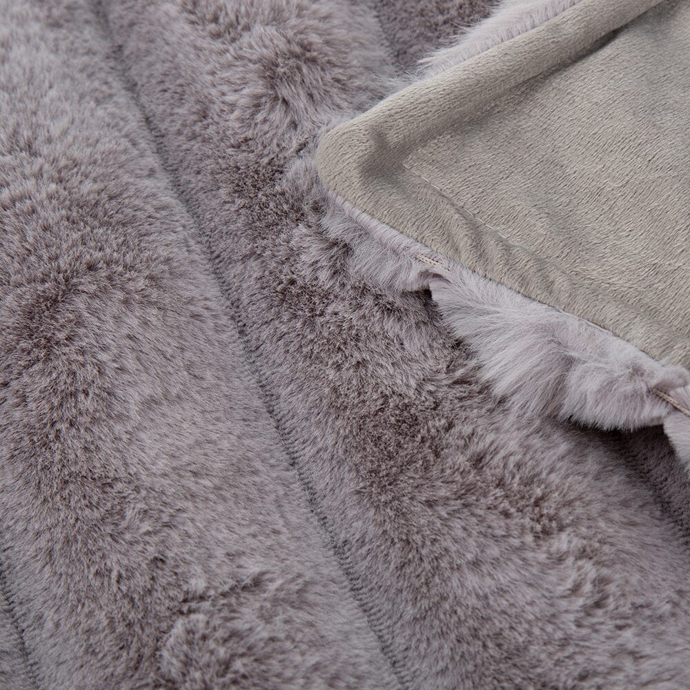 Aspen Grey Pet Blanket for Dogs and Cats - Soft Dog Blanket