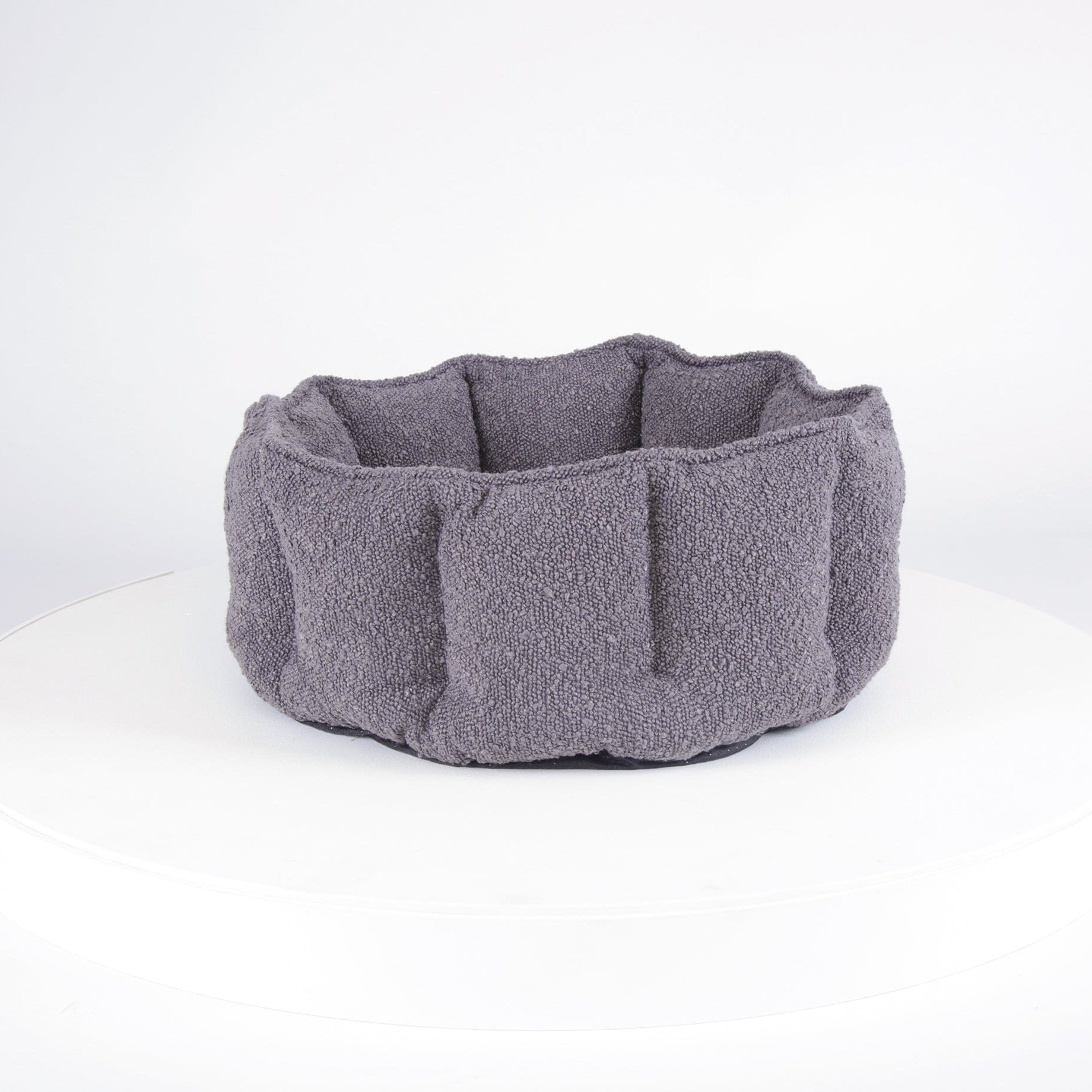 Boucle Cat Bed - Slate Grey Cat Bed Scruffs®