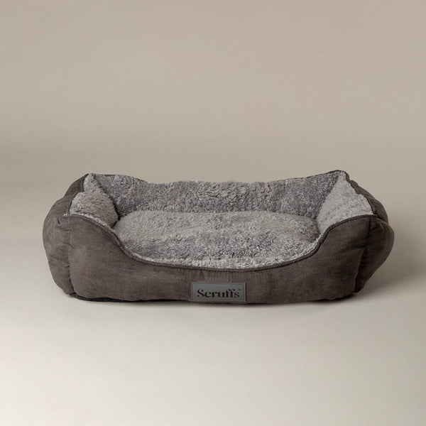 Cosy Soft-Walled Dog Bed - Grey Dog Bed Scruffs®
