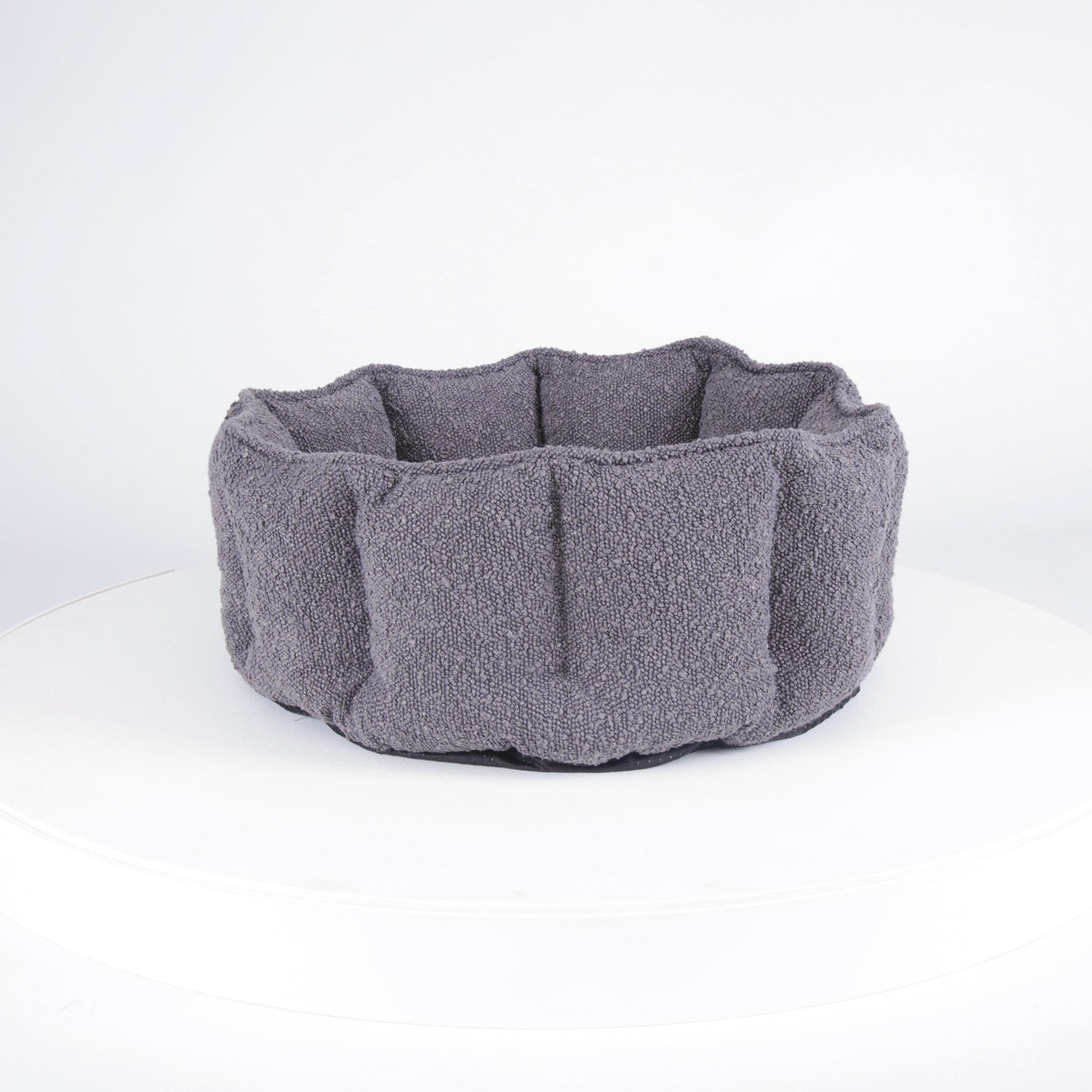 Boucle Cat Bed - Slate Grey Cat Bed Scruffs®