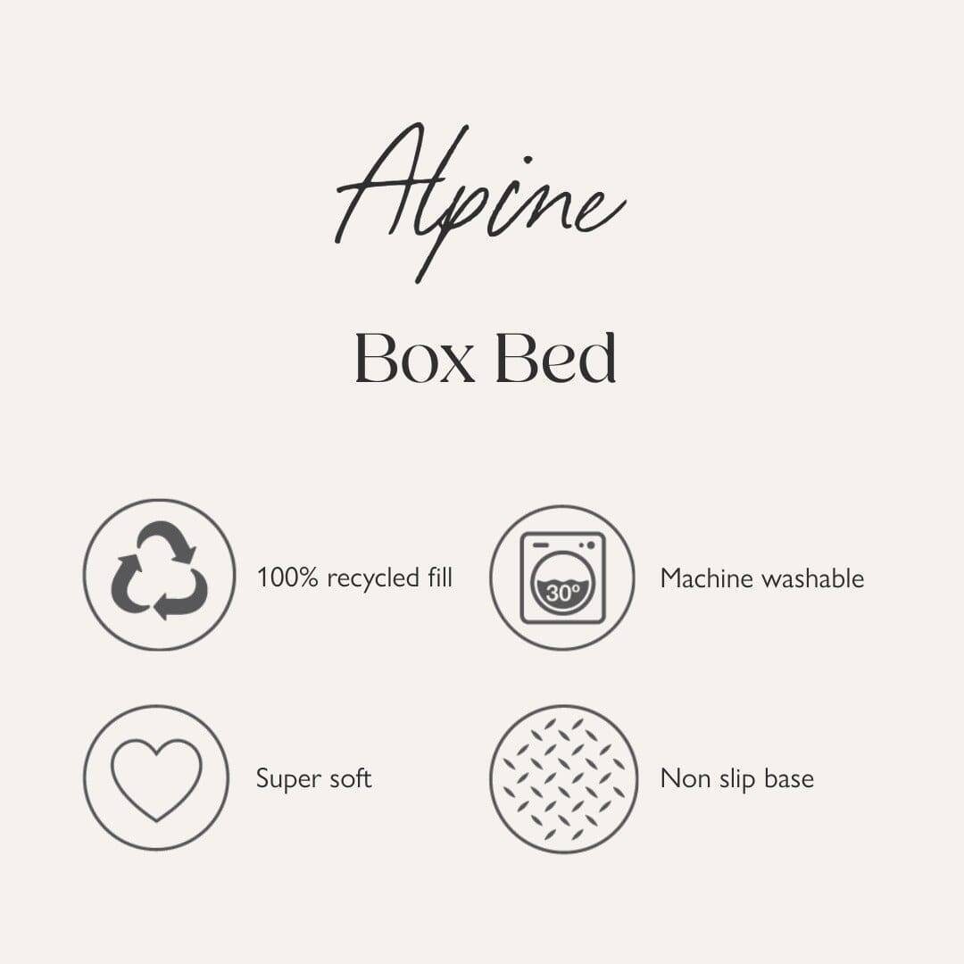 Alpine Box Bed - Taupe Dog Beds Scruffs®
