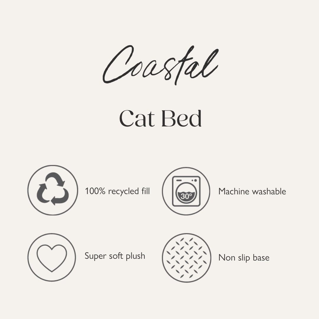 Coastal Cat Bed - Green Cat Bed Scruffs®