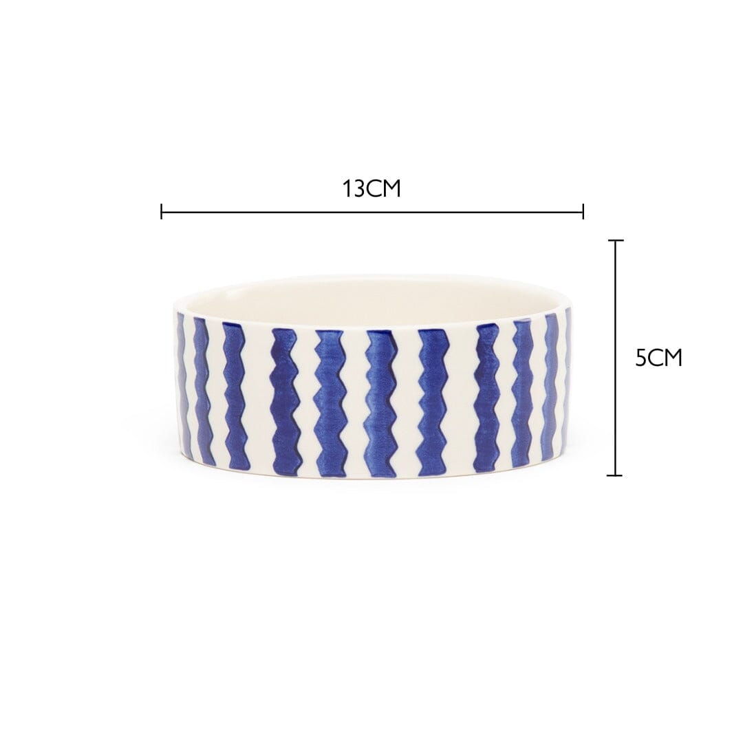 Coastal 2 Piece Dog Bowl Food & Water Bowl Set - Blue Pet Bowls, Feeders & Waterers Scruffs®