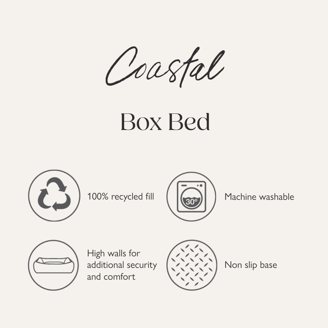 Coastal Box Bed - Green Dog Beds Scruffs®
