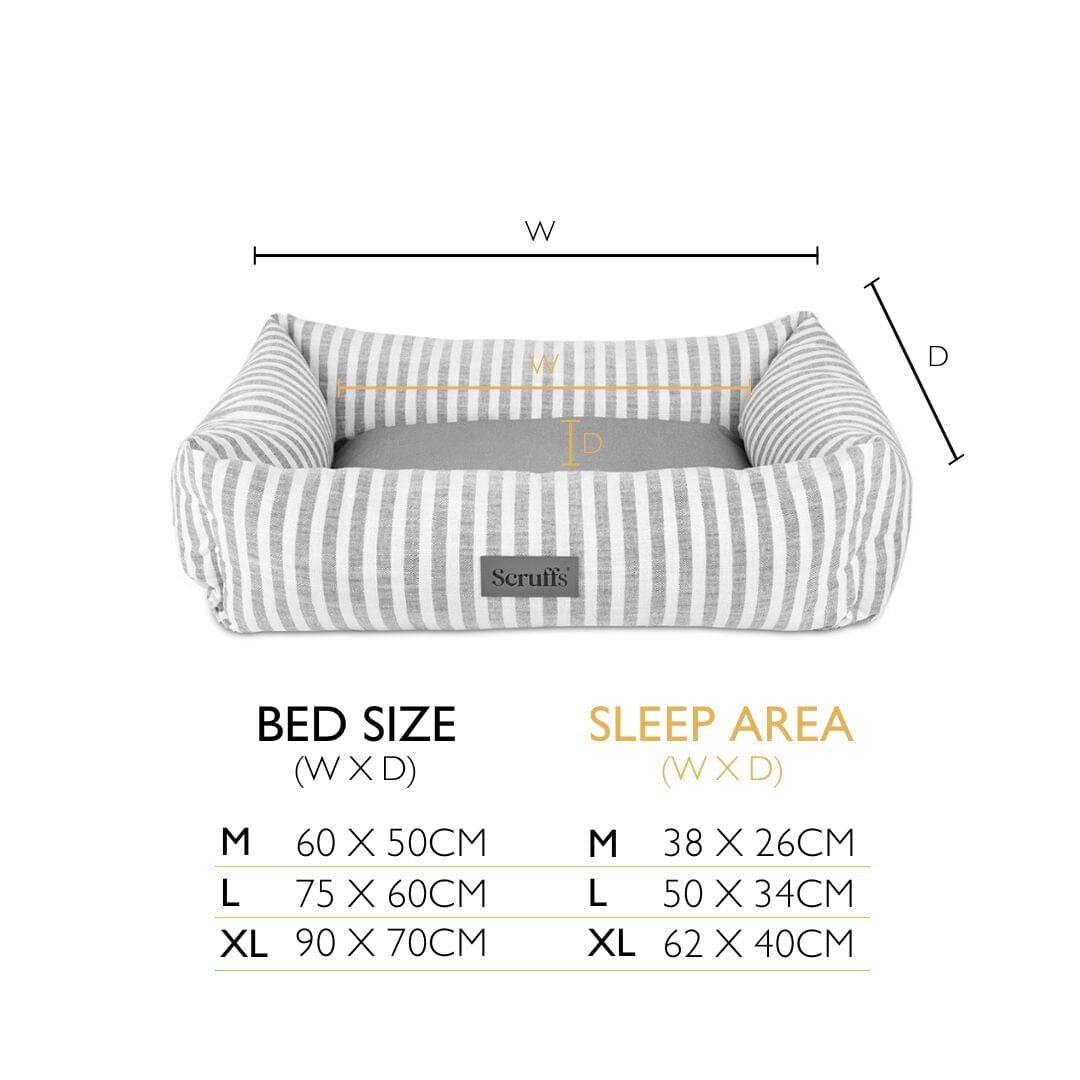 Coastal Box Bed - Green Dog Beds Scruffs®