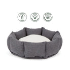 Eden Cat Bed - Charcoal Grey Cat Bed Scruffs®